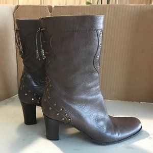 Via Spiga Leather Boots